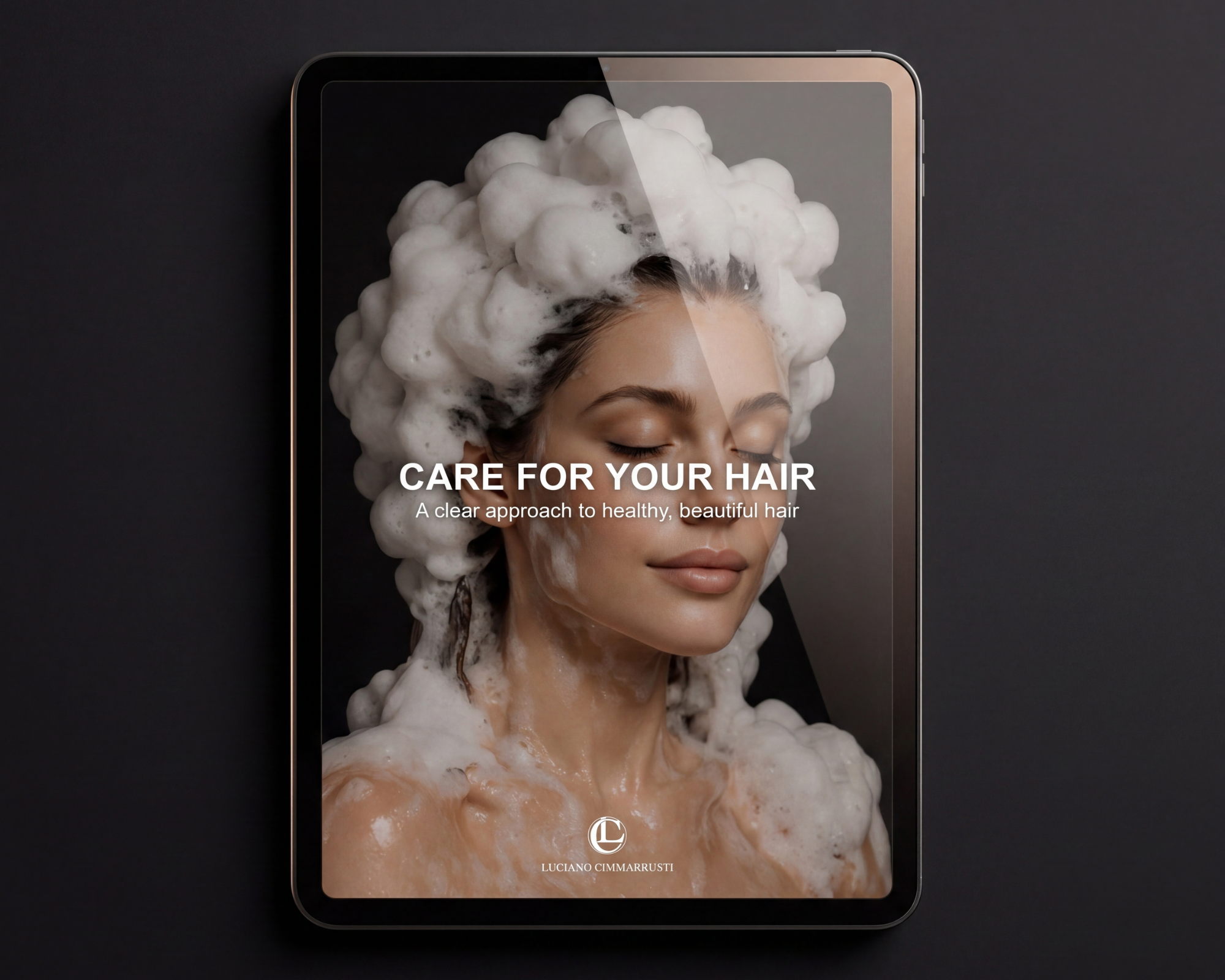 Digital edition shown on a tablet